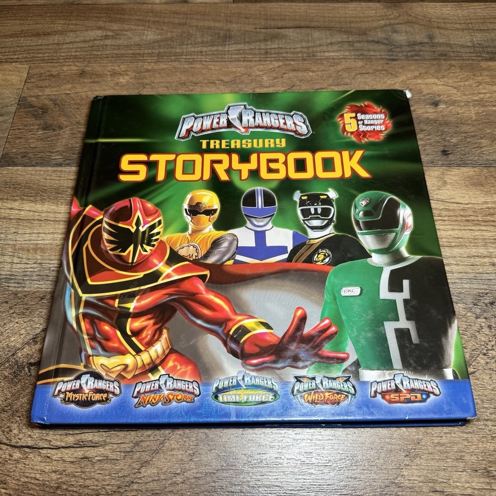 Power Rangers Treasury Storybook by Kathryn Knight (2006, Hardcover)